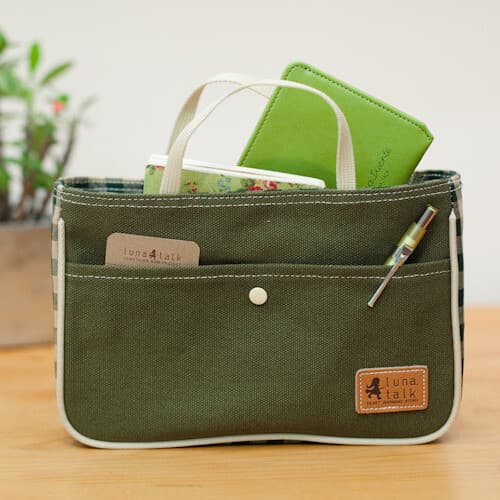 데일리 체크 크로스백L