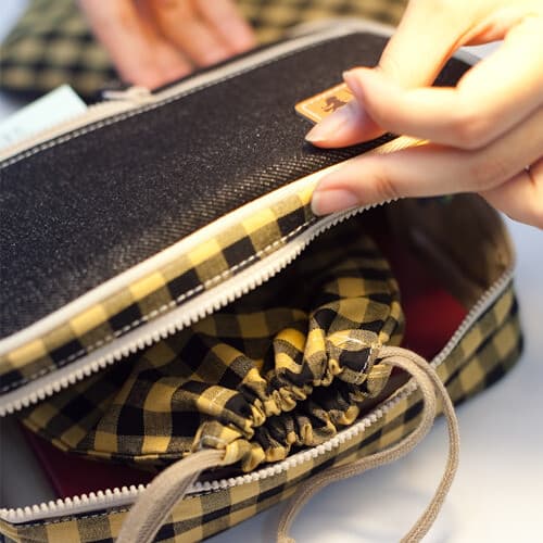 데일리 체크 파우치B