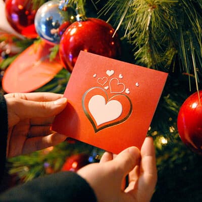 세리프 미니 감사카드 4종세트